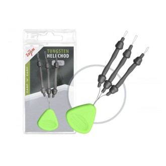 Závěsky Tungsten Heli Chod systém - 3 ks/4 cm