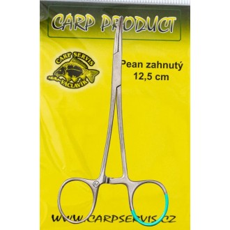 Pean zahnutý - 12,5 cm
