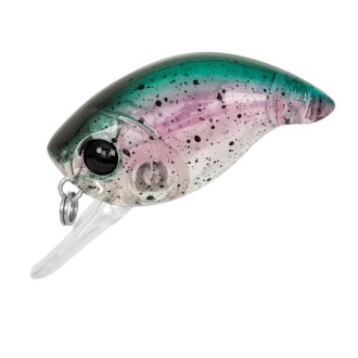 Wobler Tiny Fish - 3 cm/2,4 g/plovoucí/zelená-fialová-bílá