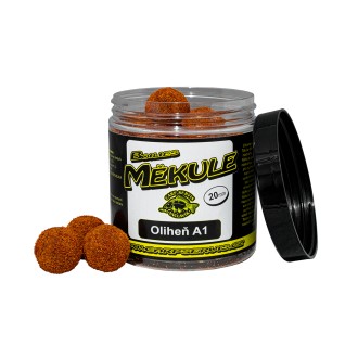 Boilies Měkule - 140 g/20 mm/Oliheň A1