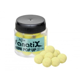 Fanati-X Mini Pop Up Boilies - 25 g/10 mm/Vanilka
