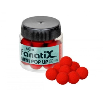 Fanati-X Mini Pop Up Boilies - 25 g/10 mm/Jahoda