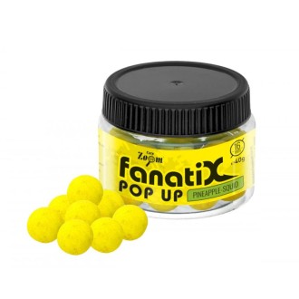 Fanati-X Pop Up Boilies - 40 g/16 mm/Ananas-Oliheň