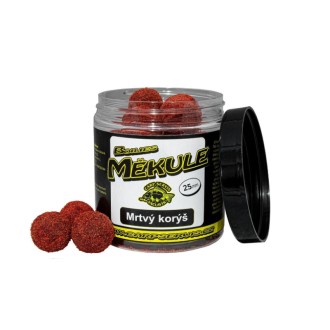 Boilies Měkule - 140 g/25 mm/Mrtvý korýš
