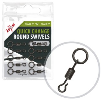 Rychlovýměnný obratlík Quick Change Ring Swivel - 10 ks/vel.7