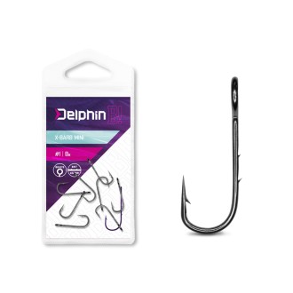 Háček na čeburašku Delphin B! X-Barb Mini 8ks