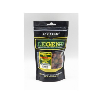 Extra tvrdé boilie Legend Range Kořeněný tuňák - Broskev 250g