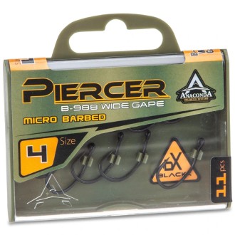 Háček Anaconda Piercer Crank-66 Micro Barb 11ks