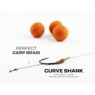 Návazec Zfish Curve Shank Carp Rig