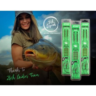 Návazec Zfish Curve Shank Carp Rig