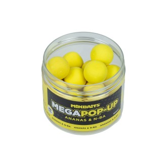 Mikbaits Mega Plovoucí fluo boilie 300ml Ananas N-BA
