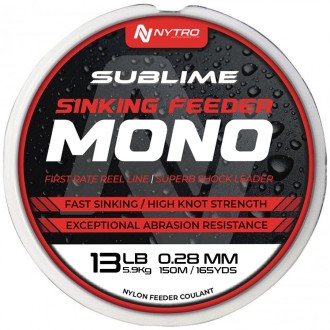 Vlasec Nytro Sublime Sinking Feeder Mono 150m