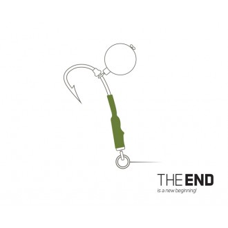Smršťovací bužírka Delphin The End 43mm x 3mm 30ks