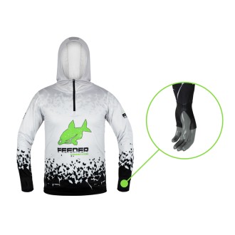 Tričko s kapucí Delphin UV Armor 50+ Reaxe