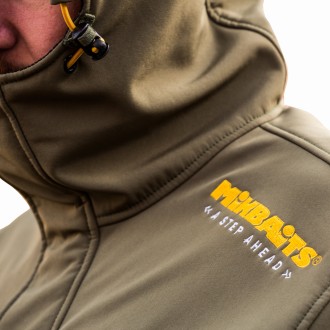 Mikbaits Nepromokavá funkční bunda Mikbaits STR zelená S