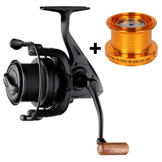 Naviják Giants Fishing  Deluxe Reel FD 6000 + cívka 6000 ZDARMA!