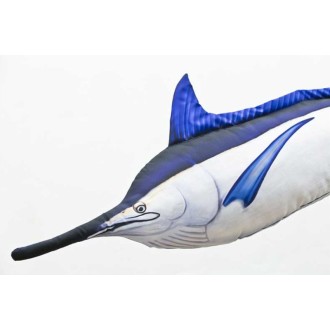 Dekorační polštář - Black marlin 118 cm