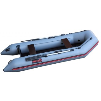 Nafukovací člun Elling Patriot 270 s pevnou skládací podlahou, šedý