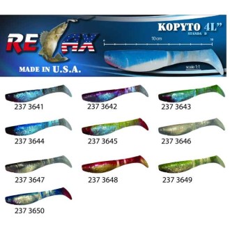 RELAX kopyto nástraha na přívlač RK4-L 10cm 1ks/bal10ks