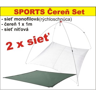 Čeřen + síťka + nylonová síťka