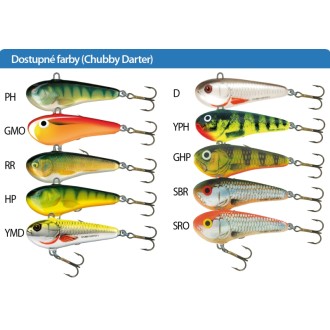 Salmo rybářské woblery chubby Darter CD5