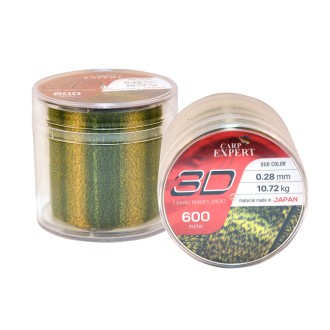 CARP EXPERT 3D MONOFIL VLASEC 600M
