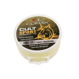 CLIMAX silon CULT SPORT 600m Fluo-žlutá 0,34mm