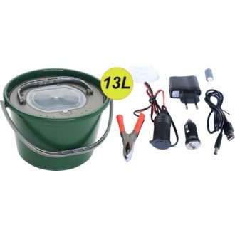 Vzduchovací motorek AA/USB/230V + Řízkovnice 13/18L