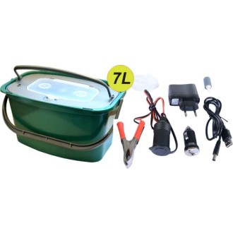 Vzduchovací motorek AA/USB/230V + Řízkovnice 7L