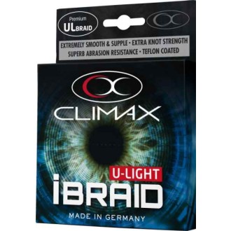 Pletená šňůra Climax iBraid U-Light neon-zelená 135m