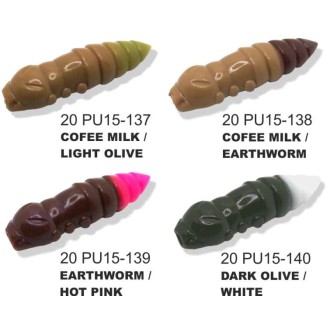 Dipované umělé nástrahy FishUP Pupa 38mm 8ks