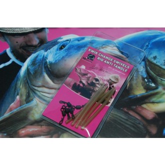 LK Baits Kwik Change swivels/Rig Anti Tangle 10/10ks