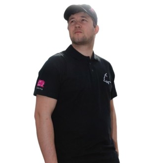LK Baits polokošile Summer černá vel. M