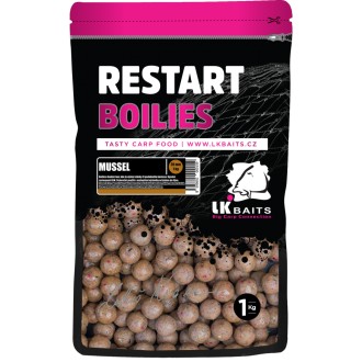 LK Baits ReStart Boilies Mussel 18mm, 1kg