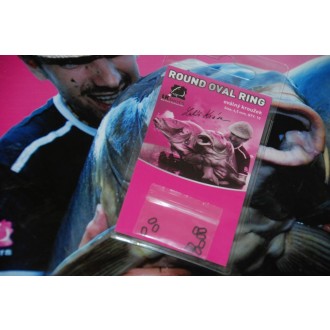 LK Baits Round Oval Ring - size 4,5mm