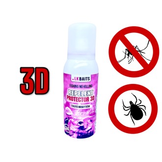 LK Baits Repelent Protector 3D - Tekutá moskytiéra 100ml