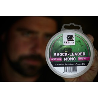 LK Baits šokový vlasec Shock-Leader Mono 0,50mm 100m