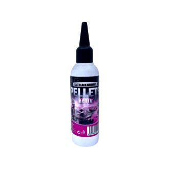 LK Baits Pellets Activ 100 ml Salt Black Hallibut