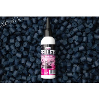 LK Baits Pellets Activ 100 ml Plum - Švestka