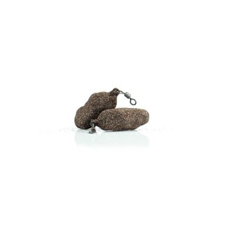 LK Baits olovo Carplead Stonez 115g Brown - hnědé