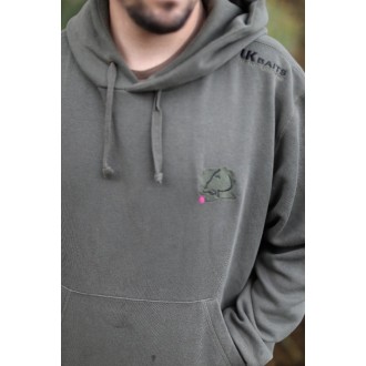 LK Baits mikina s kapucí Khaki New