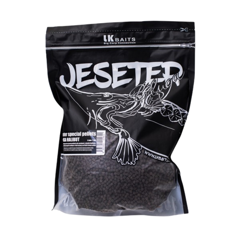 Pelety LK Baits Jeseter Special Pellets Beluga Halibut 1kg