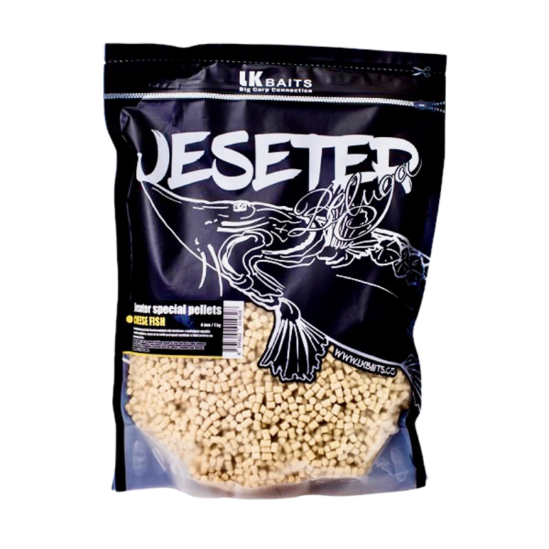 Pelety LK Baits Jeseter Special Pellets Cheese 1kg