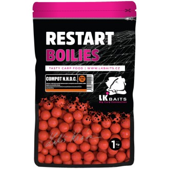 LK Baits ReStart Boilies Compot NHDC 14mm, 1kg