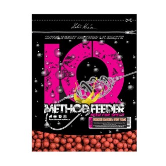 LK Baits IQ Method Feeder Boilies 10-12mm, 600g pikantní broskev/Spicy Peach