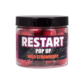 LK Baits Pop Up Boilies ReStart Wild Strawberry 18mm 200ml