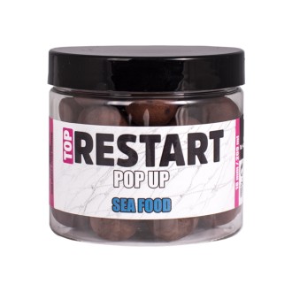 LK Baits Pop Up Boilies Top ReStart Sea Food 18mm 200ml