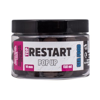 LK Baits Pop Up Boilies Top ReStart Sea Food 14mm 150ml