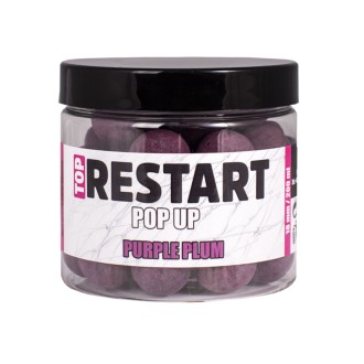 LK Baits Pop Up Boilies Top ReStart Purple Plum 18mm 200ml