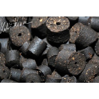 LK Baits Lukas Krasa Pellets Black Protein 1kg, 12-17mm